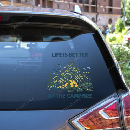 Camping Stickers Sticker For Car Camping Decal Christian Stickers Cool 3d Vinyl Sticker For Laptop Fridge