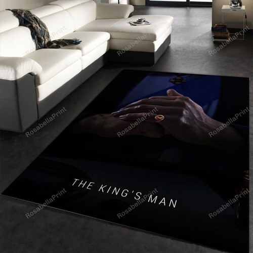 The Kings Man 2020 Rug Movie Area Rug The Kings Personalized Rugs Outdoor Big Room Rugs For Living Room
