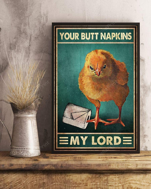 Your Butt Napkins My Lord Painting Canvas Your Butt Canvas Work Elegant Frame For Canvas