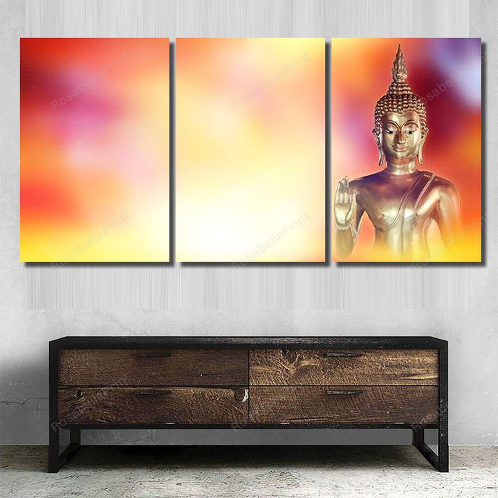 Background Buddha Energetic Mysterious Beautiful Some 1 Buddha Religion Canvas Wall Art Background Buddha Artkey Canvas Cool Canvas Duffle Bags For Men