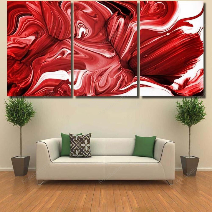 Creative Abstract Background Red White Mixed 1 Abstract Painting Canvas Creative Abstract Animal Canvas Wall Art Attractive Clear Canvas For Painting