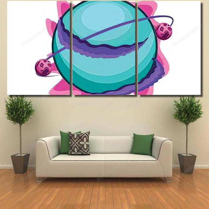 Fantastic Planets On White Background Vector 1 Fantastic Premium Canvas Wall Art Fantastic Planets Artist Canvas Panels Shapely Canvas Boards For Painting 24 X 36