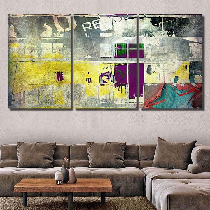 Abstract Grunge Background 1 3 Abstract Canvas Art Abstract Grunge Canvas Set Shapely Canvas For Acrylic Painting