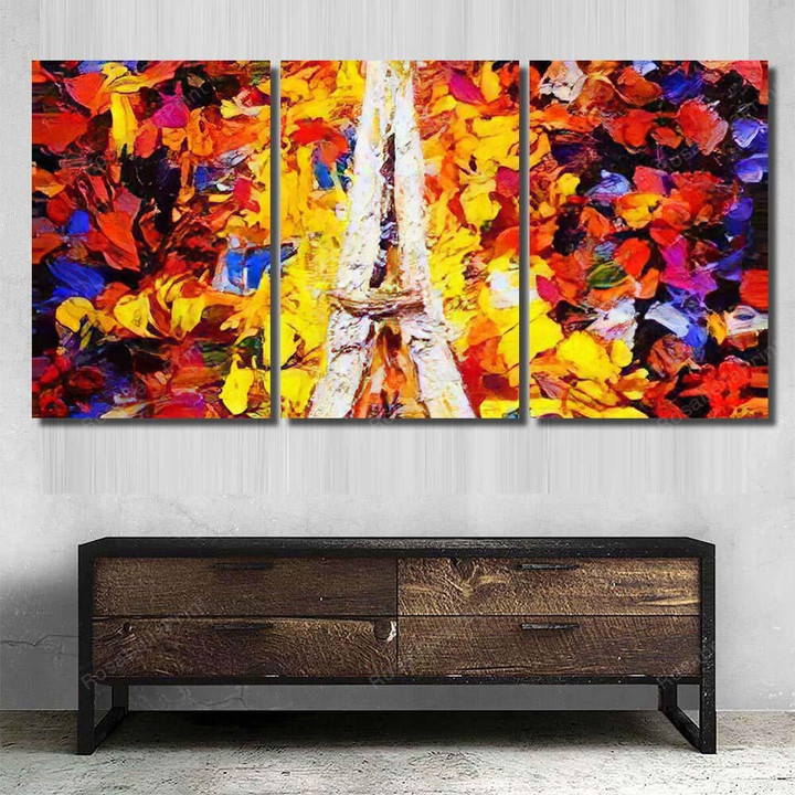 Oil Painting Tower Eiffel Paris Abstract Canvas Wall Art Oil Painting Paint Canvas Frame Beautiful Canvas Boards For Painting 8x10