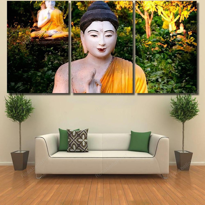 Amazing View Buddhas Statues Loumani Buddha Buddha Religion Canvas Art Amazing View Boho Canvas Wall Art Shapely Canvas Sleeping Bags For Adults