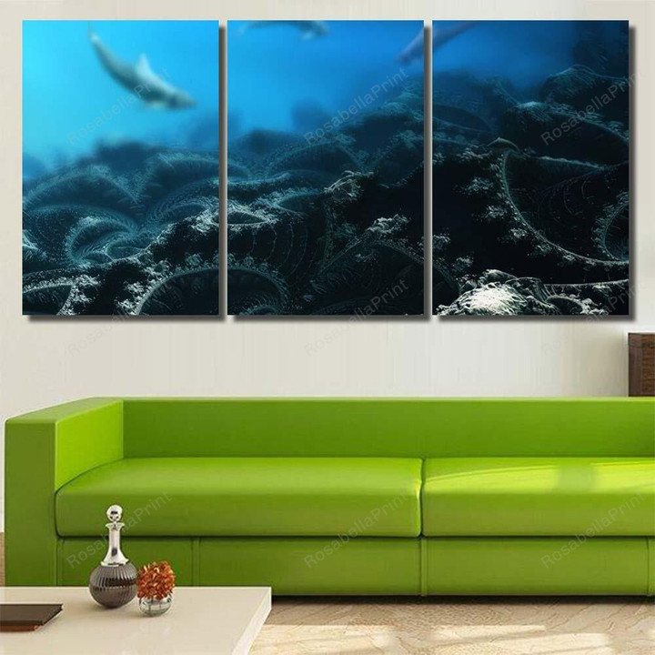 Fantastic 3d Image Underwater World Fractal Fantastic Premium Painting Canvas Fantastic 3d Mini Canvas Bulk Cute Gold Paint For Canvas