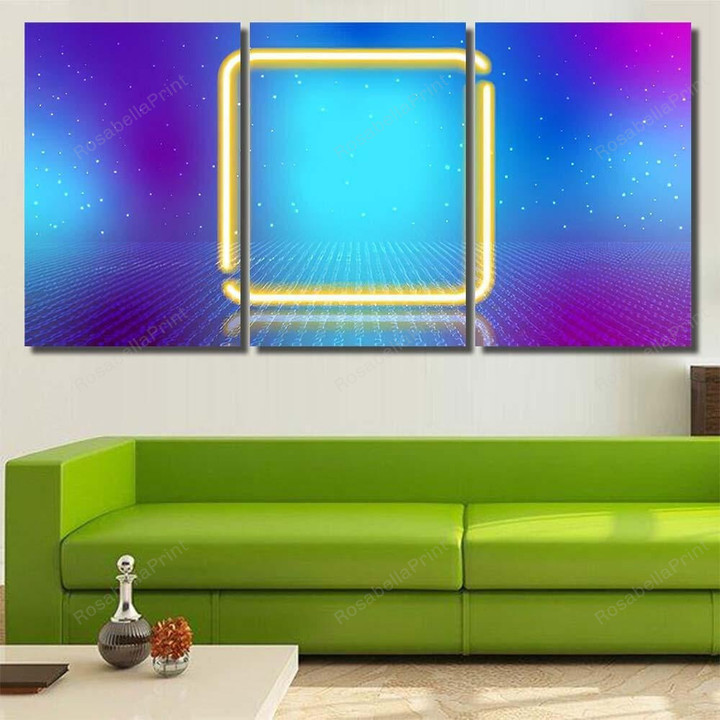 Abstract Cosmic Background Fantastic Hyperspace Neon 1 Fantastic Premium Painting Canvas Abstract Cosmic Watch Black Canvas Cute Canvas Boards For Painting Kids