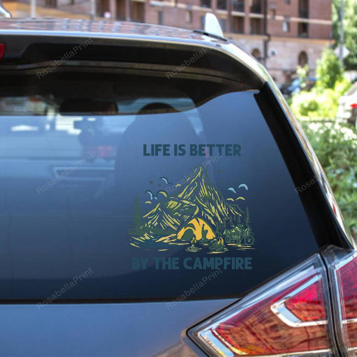 Camping Stickers Sticker For Car Camping Decal Christian Stickers Cool 3d Vinyl Sticker For Laptop Fridge
