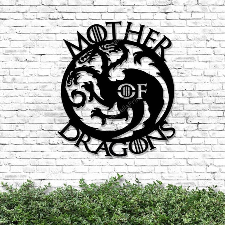 Mother Of Dragon Metal Sign Mother Of Rough Road Sign Funny Door Signs For Home