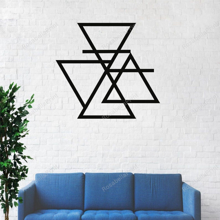 Four Elements Metal Wall Decor Interior Decoration Four Elements Symbol Earth Water Wind Fire Sign Four Elements Metal Craft Signs Puny Personalized Signs For Home Decor
