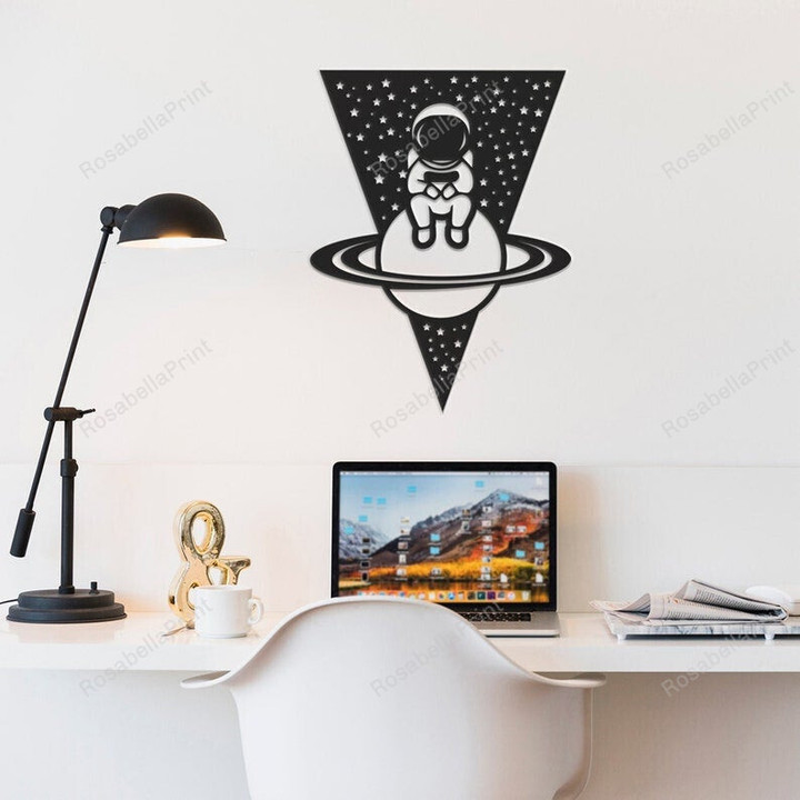 Astronaut Metal Wall Decor Saturn Space Wall Decorhousewarming Gift Living Room Wall Artplanet Decor Signs Astronaut Metal Pool Signs And Decor Outdoor Huge Personalized Signs For Home