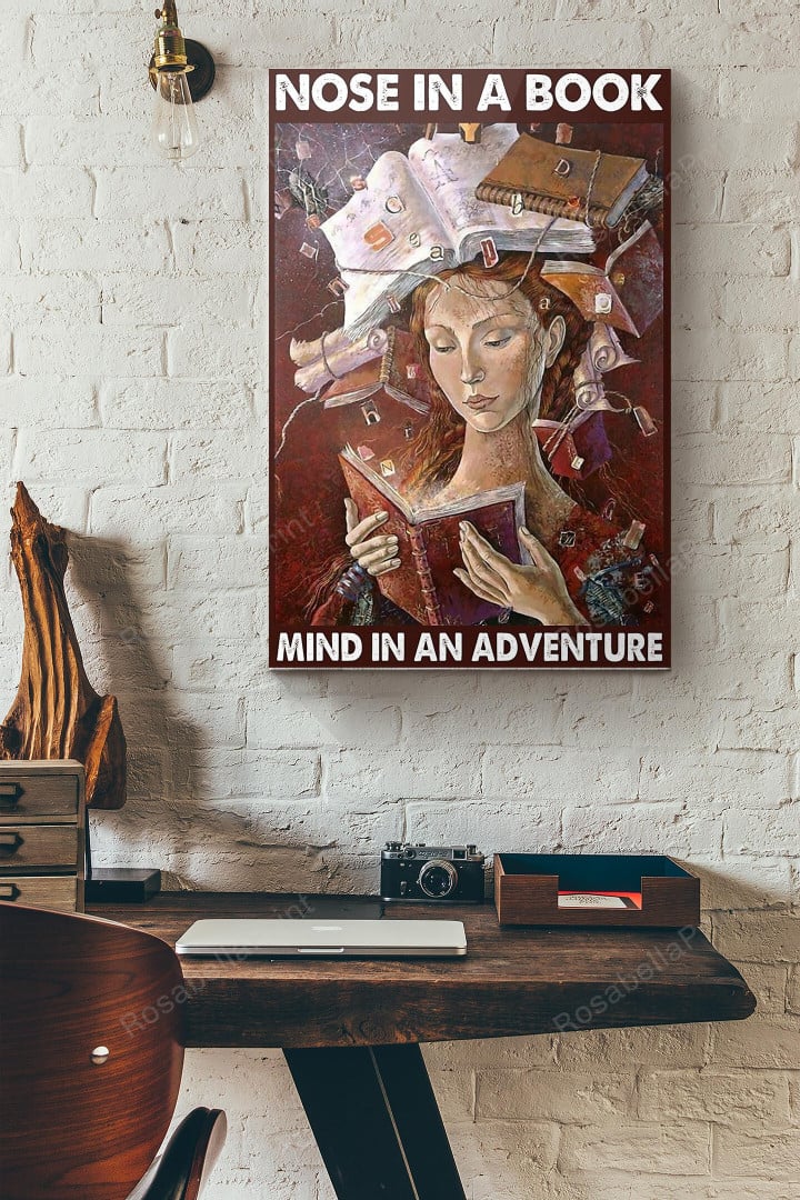 Nose In A Book Mind Canvas Art Nose In Canvas Set Kawaii Canvas For Acrylic Painting