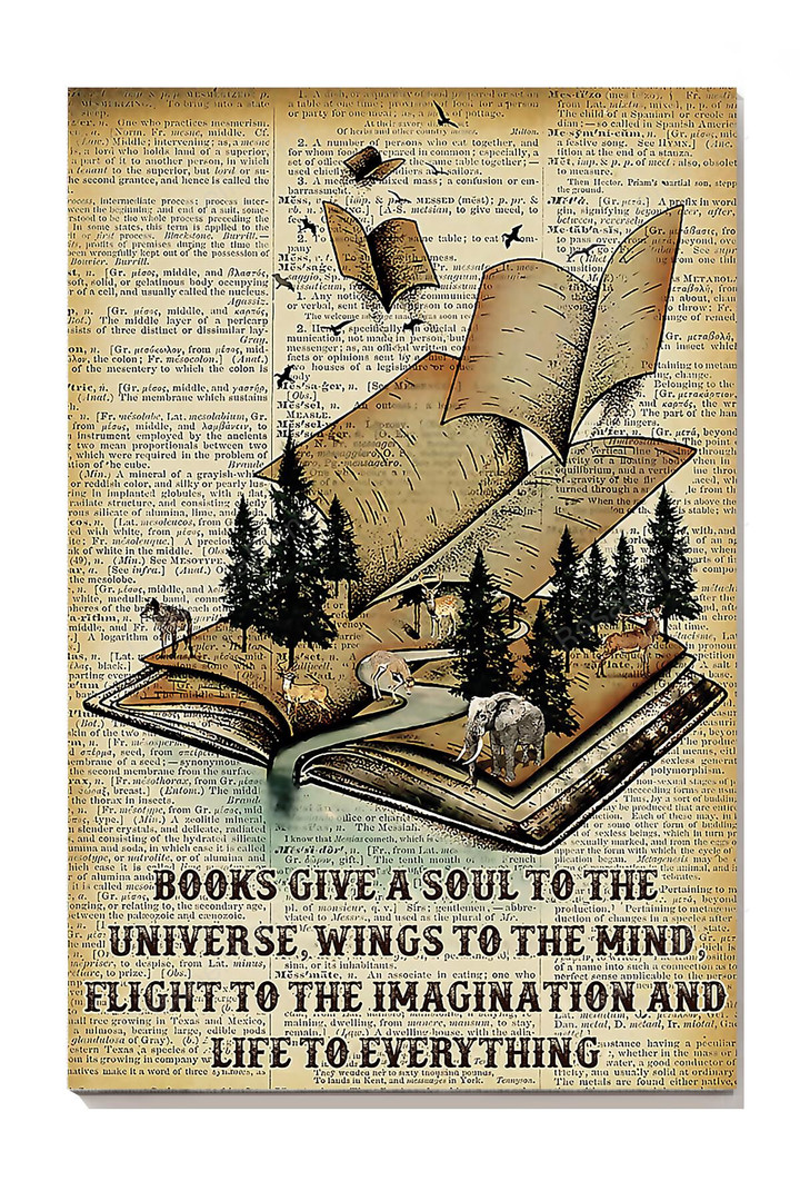 Books Give A Soul To Canvas Books Give Canvas Wall Art India Big Canvas For Coloring