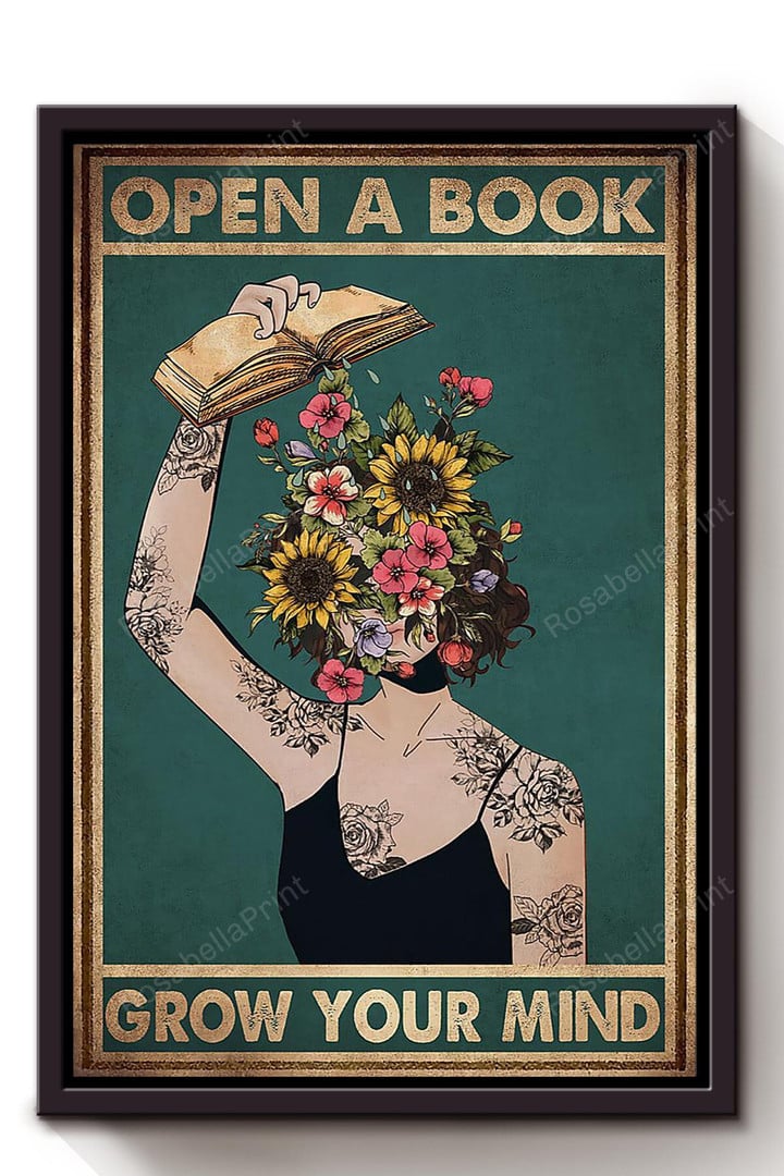 Open A Book Grow Your Canvas Art Open A Art Canvas Huge Plaster For Canvas Painting