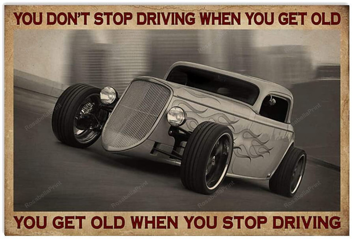 Vintage Car You Dont Stop Canvas Art Vintage Car How To Paint On Canvas Attractive Canvas Boards For Painting Kids
