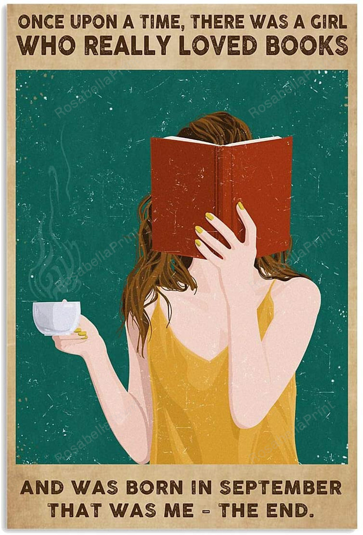 Vintage Girl Reading Book And Canvas Wall Art Vintage Girl Canvas Arts Cute Frame For Canvas