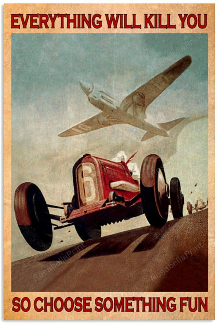 Vintage Car Racing Everything Will Painting Canvas Vintage Car Canvas Picture Wonderful Rectangle Canvas For Painting