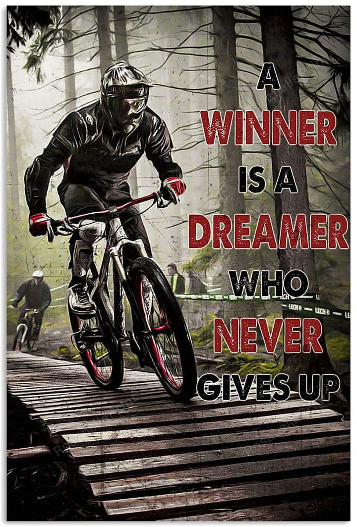 Vintage Man Bicycle A Winner Canvas Art Vintage Man Canvas Boads Fit Canvas For Coloring