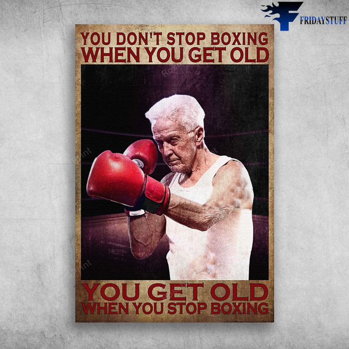 Vintage Old Man Boxing Canvas Vintage Old Canvas Framing Kit Beautiful Paint Canvas For Kids