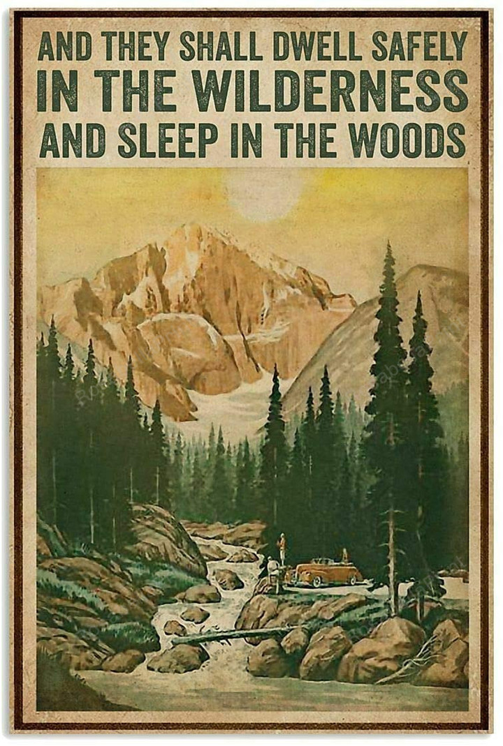 Vintage Sleep In The Woods Canvas Wall Art Vintage Sleep Clay Canvas Board Fit Supplies For Canvas Painting