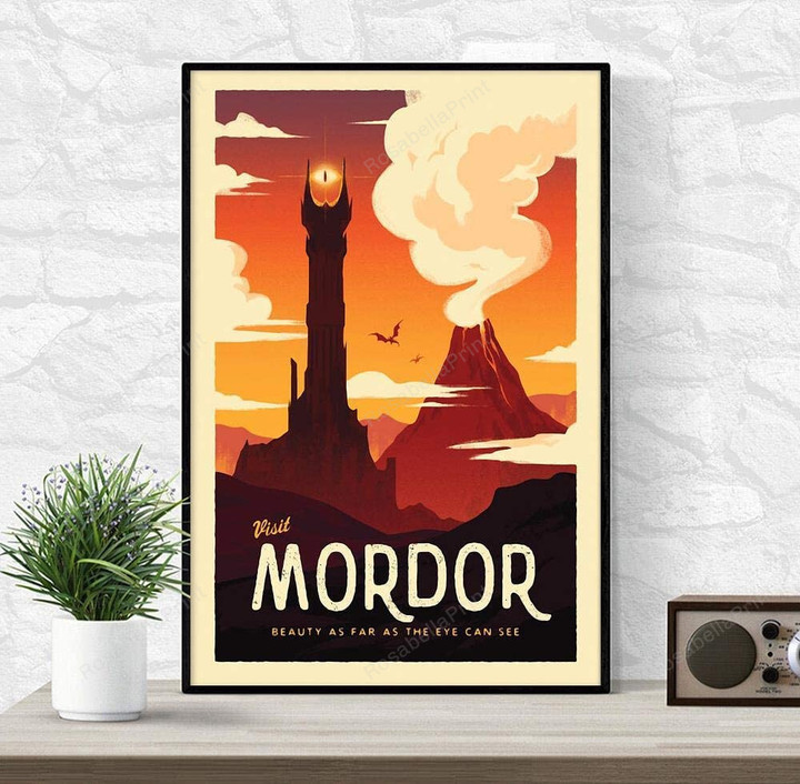 Visit Mordor Beautiful As Far Canvas Art Visit Mordor Space On Canvas Funny Canvas Sleeping Bags For Adults
