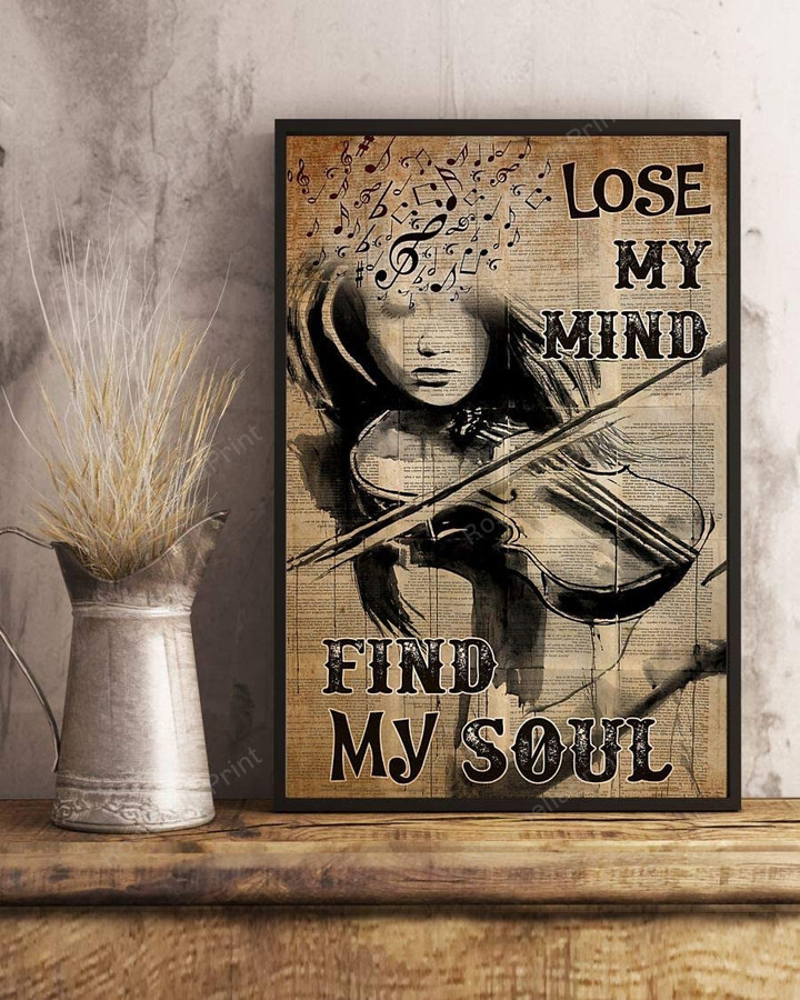 Violin Girl Lose My Mind Canvas Art Violin Girl Personalized Canvas Great Canvas For Acrylic Painting