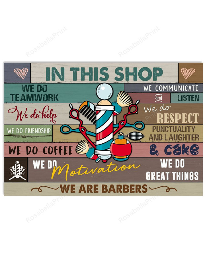 We Are Barbers Hairstylist Canvas Canvas Wall Art We Are Womens White Canvas Slip On Shoes Plain Canvas For Painting For Kids