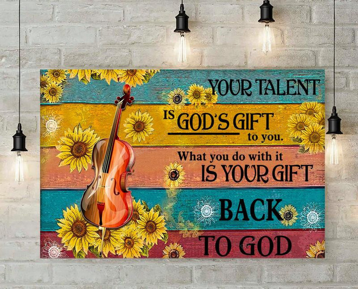 Violin Cello Ispired Quote Horizontal Canvas Art Violin Cello Tropical Canvas Art Gorgeous Clear Canvas For Painting