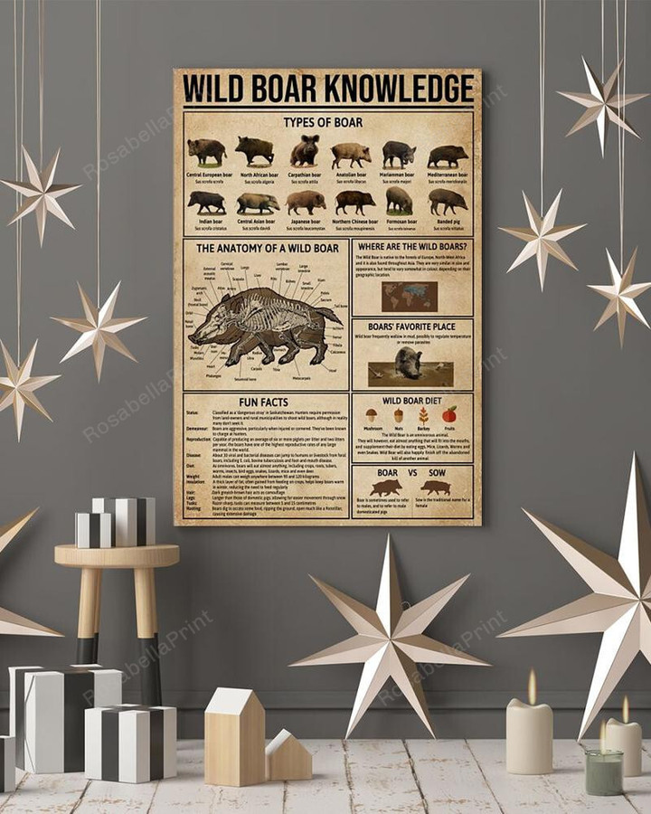 Wild Boar Hunting Knowledge Canvas Canvas Wild Boar Clay Canvas Board Shapely Canvas Beach Bags For Women