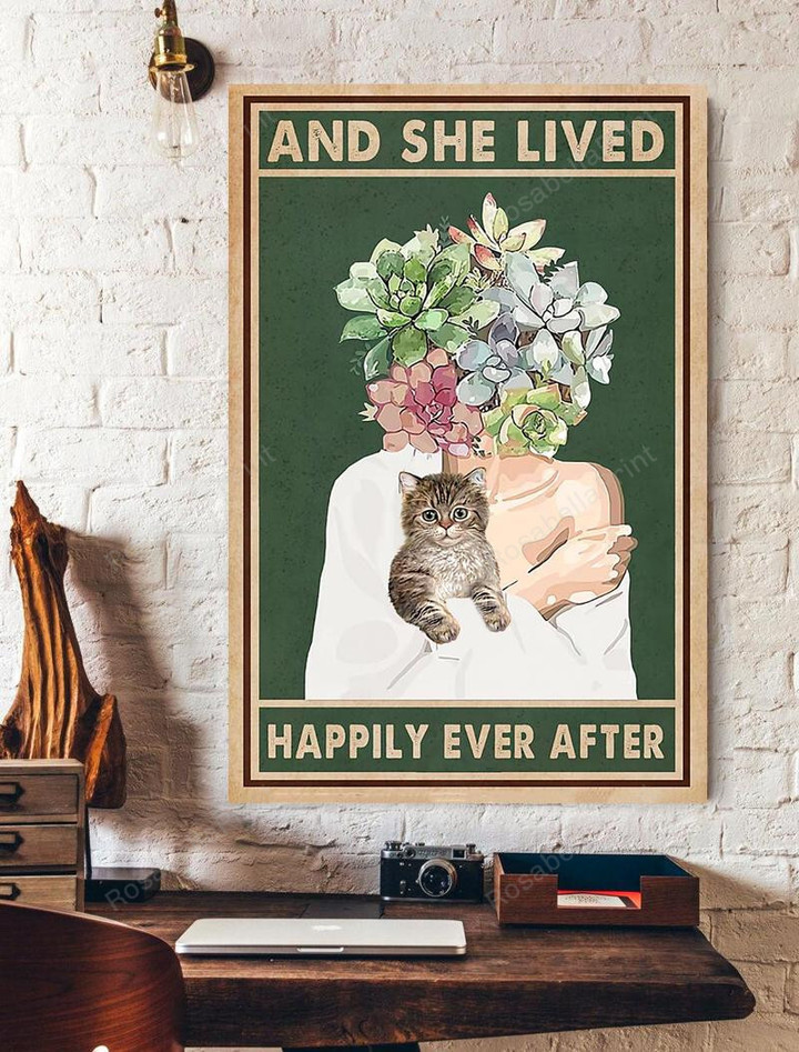 Women Flowers Cat And She Painting Canvas Women Flowers Canvas Pencil Bags Attractive Frame For Canvas