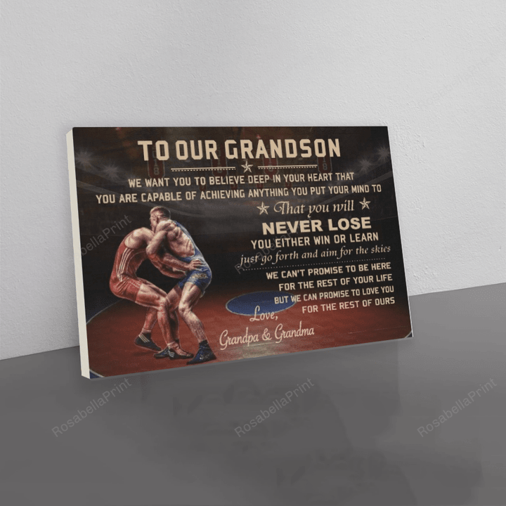 Wrestling Canvas Grandpa And Grandma Canvas Art Wrestling Canvas Canvas Picture Wall Beautiful Canvas For Acrylic Painting
