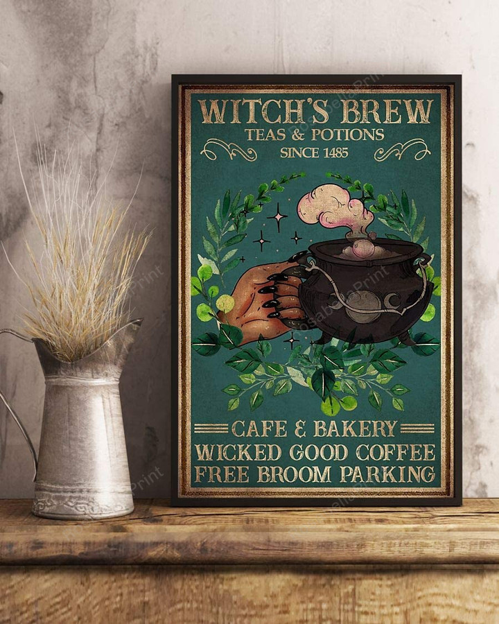Witch S Brew Tea And Canvas Witch S Artist Canvas Panels Shapely Small Art Canvas For Kids