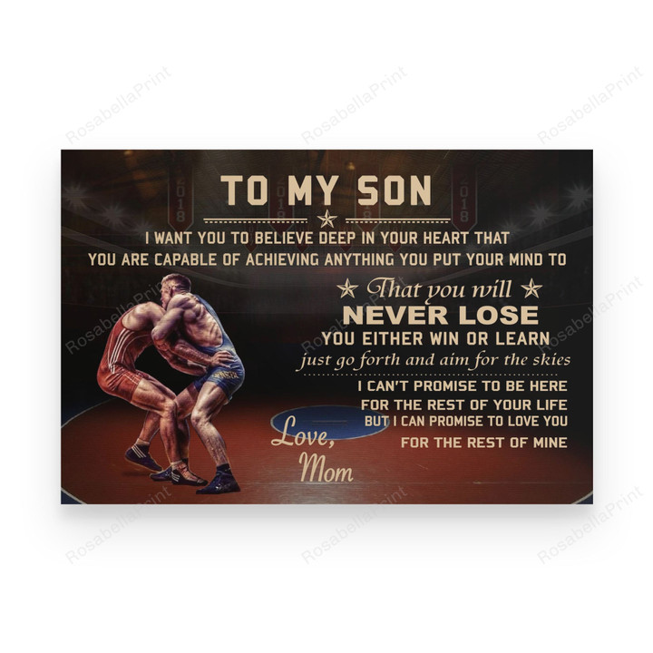 Wrestling Canvas Mom To Son Painting Canvas Wrestling Canvas Very Large Canvas Big Clear Canvas For Painting