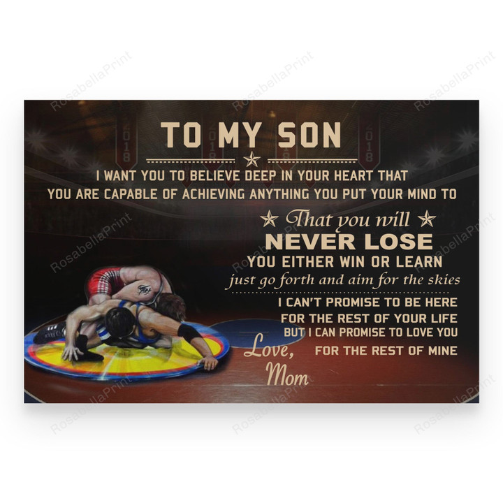 Wrestling Canvas Mom To Son Painting Canvas Wrestling Canvas Canvas Tent Kit Attractive Canvas App For Students