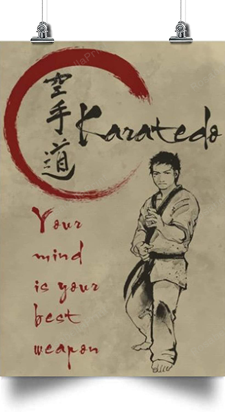 Your Mind Karate Men Karate Canvas Your Mind Big Canvas Gorgeous Paints For Canvas