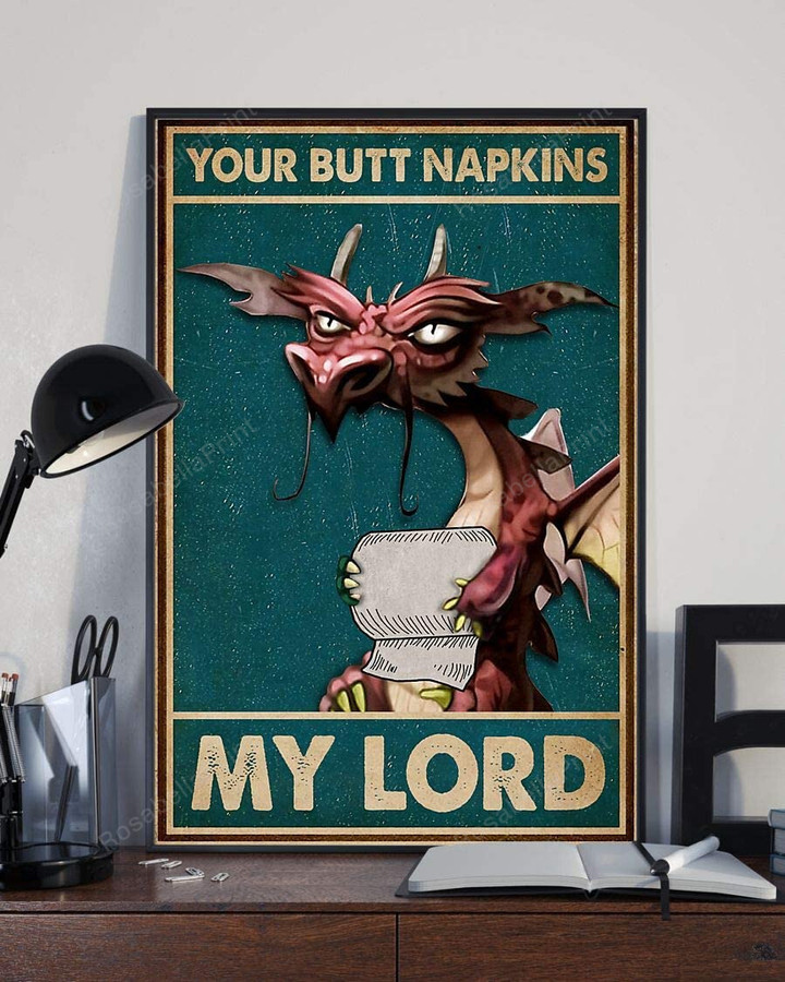 Your Butt Napkins My Lord Canvas Art Your Butt 24x36 Canvas Attractive Frame For Canvas