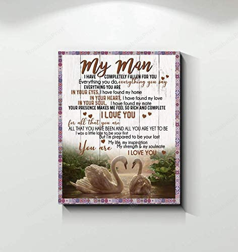 Wife To Husband Your Presence Canvas Wall Art Wife To Canvas Frames Clean Large Canvas For Painting