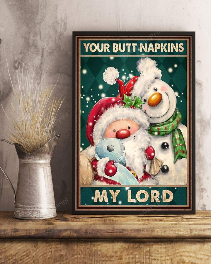 Your Butt Napkins My Lord Canvas Wall Art Your Butt Canvas Picture Wall Puny Canvas Bag For School