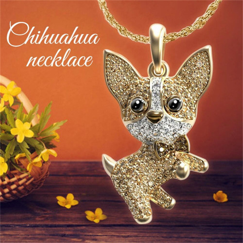 Cute Chihuahua Necklace