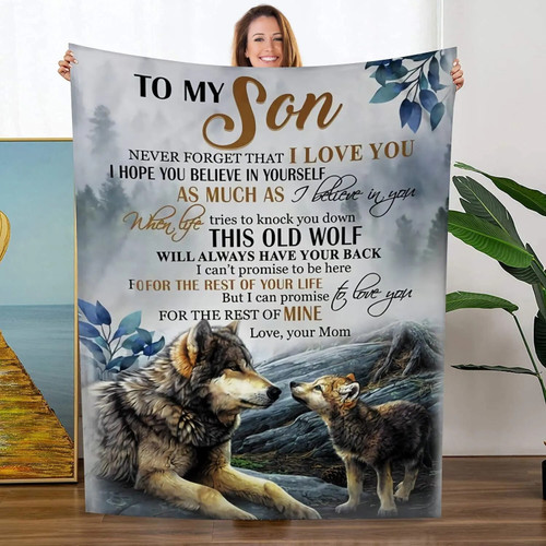 Gift blankets for son