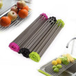 Roll-up drying rack
