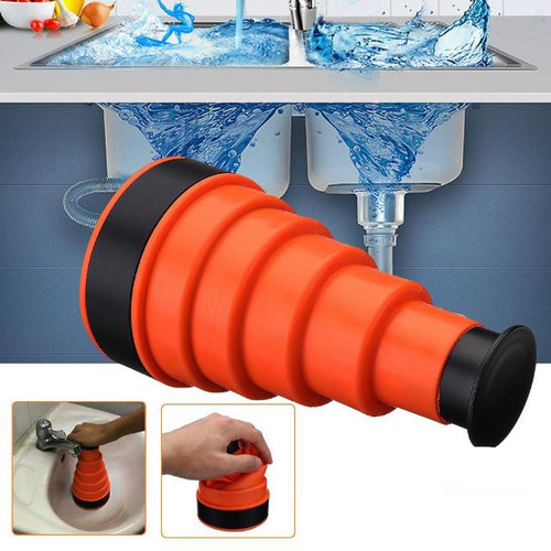CANINK™ : Clog Cannon Sink Plunger