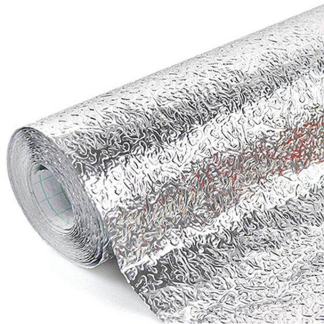 ALUSTIK™ : Oil-Proof Waterproof Aluminum Foil Kitchen Sticker (5m)