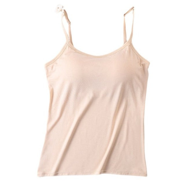 CAMISOL™ : Adjustable Women's Camisole with Built-in Padded Bra