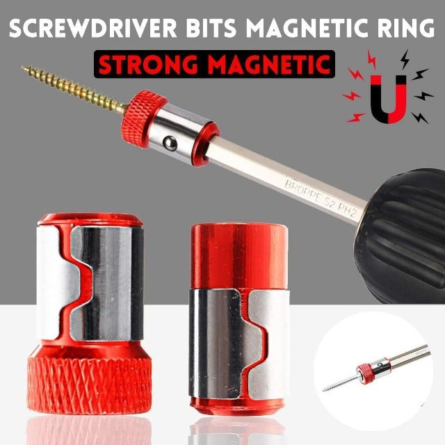 DRING™ : Fast-Attach Screwdriver Bits Magnetic Ring (5 pcs)