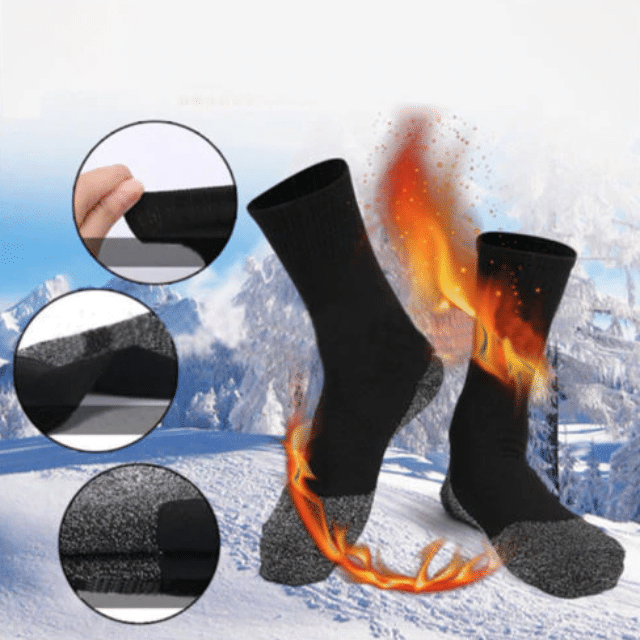 HotSock™ : Aluminized Insulation Fibers Heat Socks