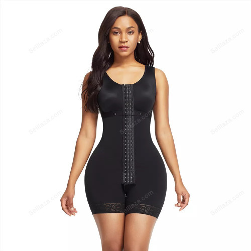 High Compression Short Girdle With Lifting Bra