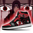 Itachi Akatsuki Sneakers Boots Sharingan Eyes Shoes Naruto Jordan Sneakers TLM2710