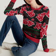 Akatsuki Sharingan Unisex Wool Sweater Official Merch FDM1310