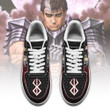 Berserk Guts Sneakers Sword Berserk Anime Shoes Mixed Manga GG2810